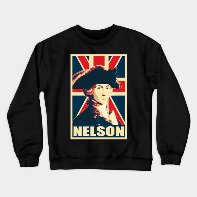 Horatio Nelson Crewneck Sweatshirt by Nerd_art
